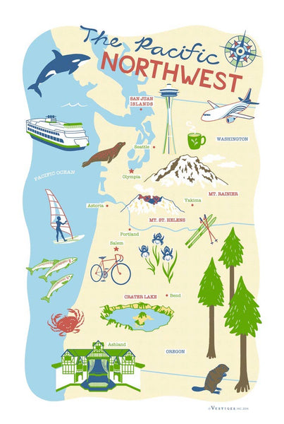 Pacific Northwest Towel - Wren + Finn