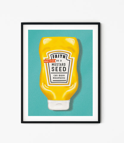 Mustard Seed Print - Wren + Finn
