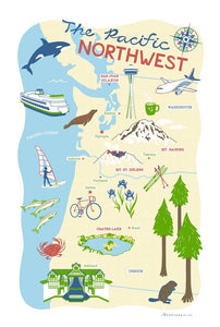 Pacific Northwest Towel - Wren + Finn
