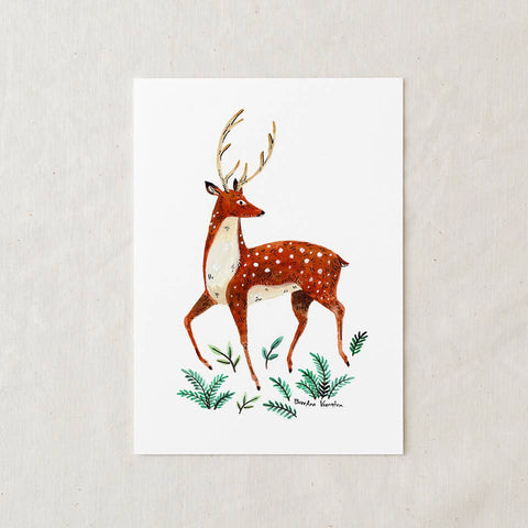 Deer Art Print - Wren + Finn