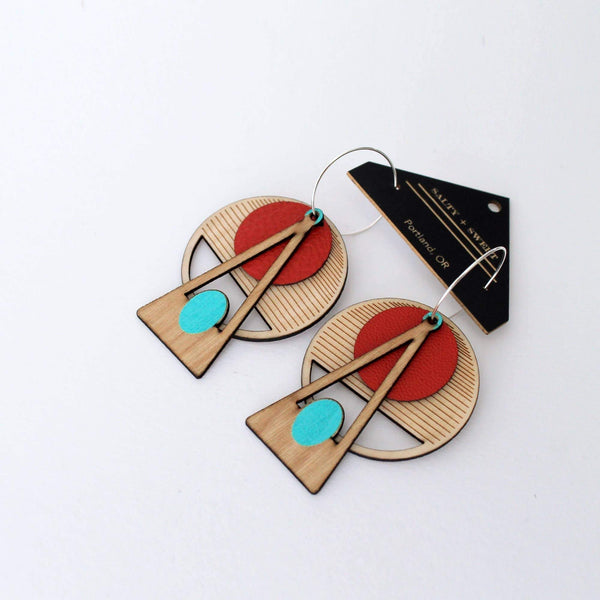 Deco Earrings *available in 4 colors - Wren + Finn