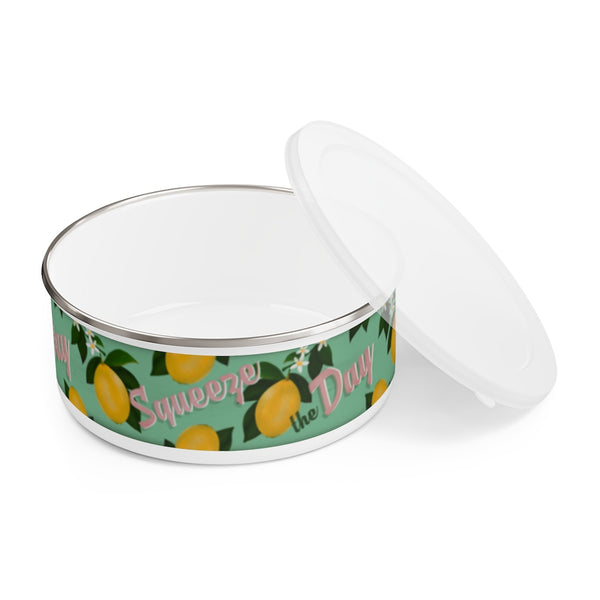 Squeeze the Day Enamel Bowl - Wren + Finn