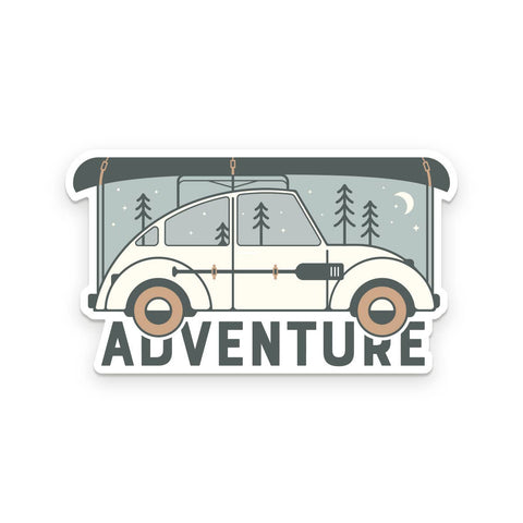 Adventure Sticker - Wren + Finn