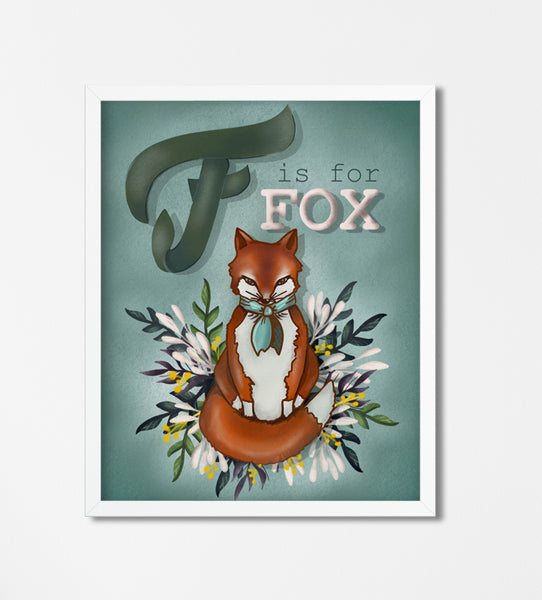 F is for Fox - Wren + Finn