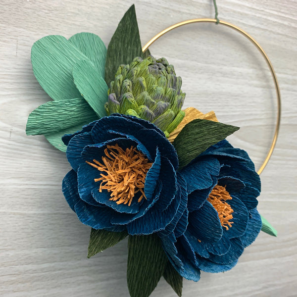 Mini Wreath with Artichoke - Fall Release - Wren + Finn