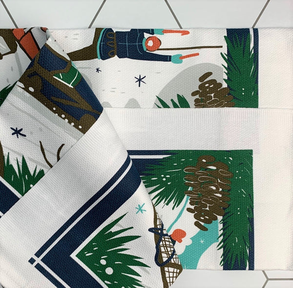 Winter Scenes Towel - Wren + Finn