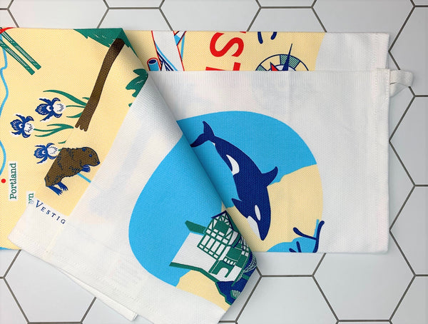 Pacific Northwest Towel - Wren + Finn