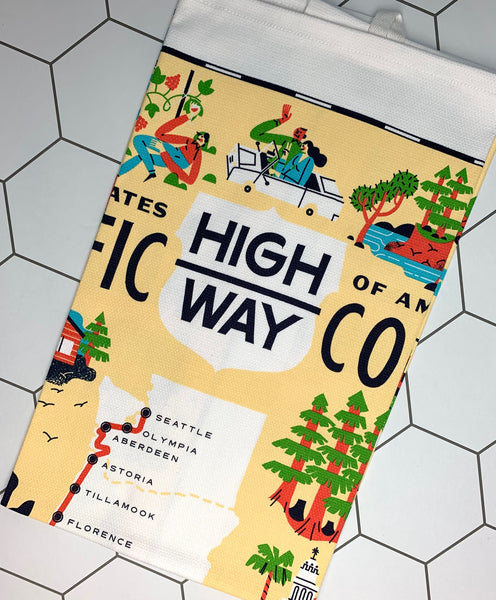 Pacific Coast Highway Towel - Wren + Finn