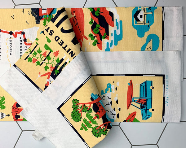 Pacific Coast Highway Towel - Wren + Finn