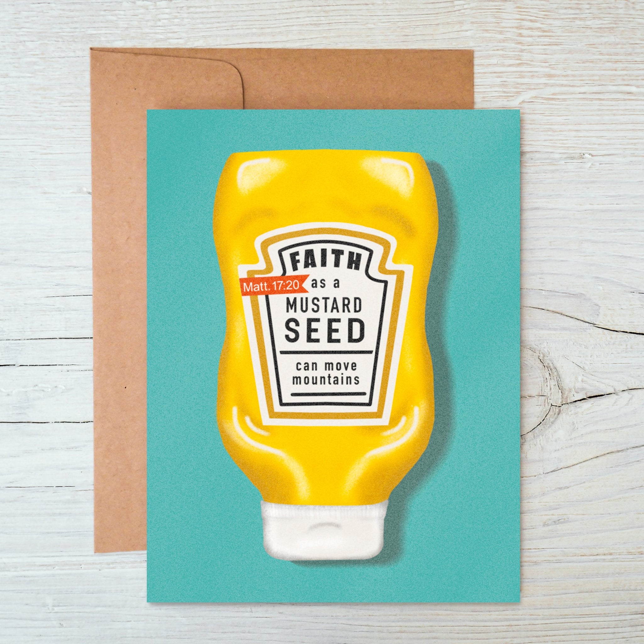 Faith as a Mustard Seed Card - Wren + Finn