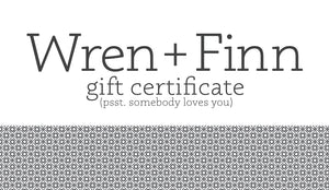 Gift Card - Wren + Finn