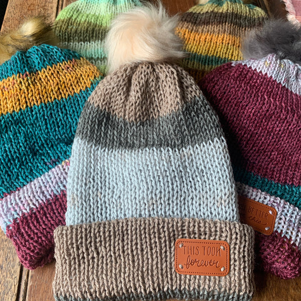 Knit hats - Wren + Finn