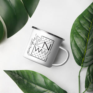 PNW Enamel Mug - Wren + Finn