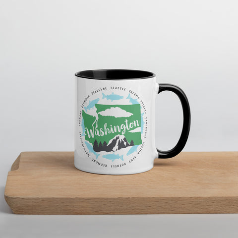Washington Cities Mug - Wren + Finn